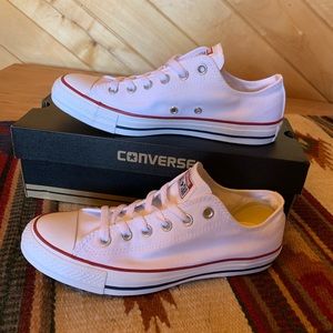 New Unisex Allstar Ox Optical White Converse